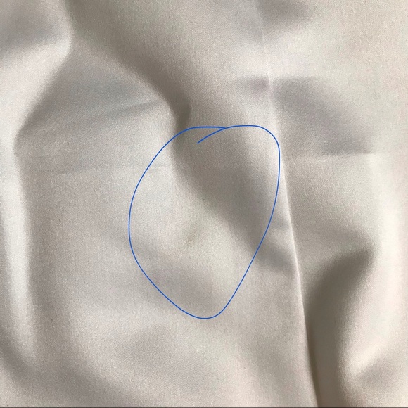 White Long Formal Dress with a Beaded Waist - XS - Picture 9 of 10